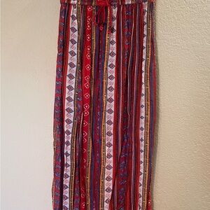 Bohemian Maxi Skirt